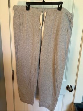 Tommy Hilfiger Light Gray Women's Drawstring Track Pants